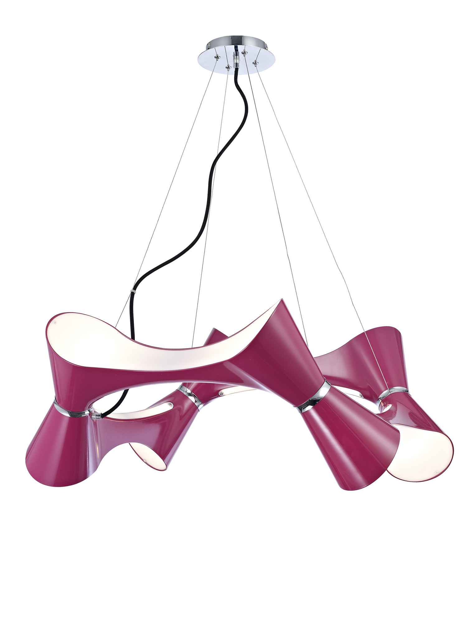 Ora Gloss Purple Ceiling Lights Mantra Multi Arm Fittings Ora Gloss Purple Ceiling Lights Mantra Multi Arm Fittings